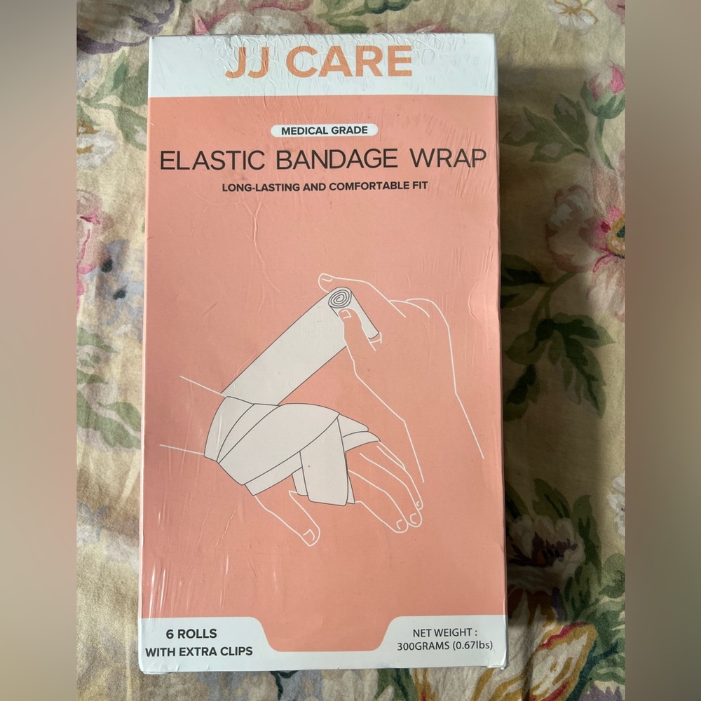 JJ Care Elastic Bandage Wrap - Cream
